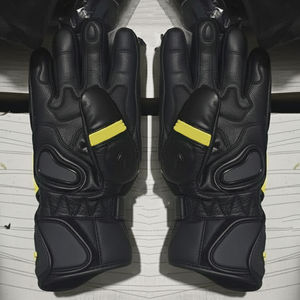 Derniers gants de moto KANDARI SPORTS Velocity Race Gear, à doigts complets, colorés, imperméables, en cuir, anti-transpiration, compatibles avec les écrans tactiles - Product Image 6