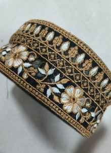 Rubans brodés sur mesure dans un assortiment de couleurs disponibles en largeur 5 CM et plus, adaptés aux créateurs de garnitures - Product Image 5