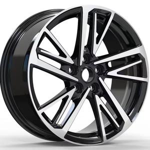Jantes en alliage concave de luxe pour exécutif, 17-19 pouces, 5x114.3 ET 40 mm, décalées, revêtement noir pour XU60 XU80 Venza 2020-2026 - Product Image 1