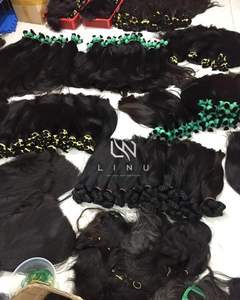 Extensions de cheveux vietnamiens Remy 100% cuticules alignées de haute qualité en vrac cheveux russes personnaliser le style et la couleur - Product Image 6