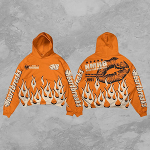 2025 frais Style vêtements décontractés hommes 100% coton luxe Streetwear pull surdimensionné Logo personnalisé prix de gros sweat - Product Image 6