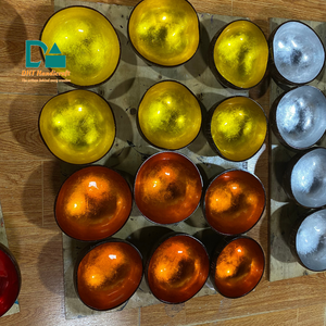 Tazón de Coco Decorativo Pintado a Mano, Vajilla de Ratán Ecológica Vietnamita, Muestra Gratuita B2B - Product Image 1