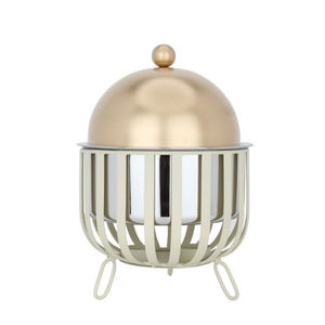 Mini plat de table doré et gris pour hôtel et restaurant avec couvercles 2 litres/3 litres/4 litres - Product Image 1