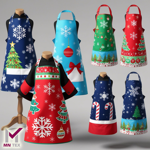 Bông lanh <span class=keywords><strong>Polyester</strong></span> nhà bếp Tạp dề in tùy chỉnh kích thước tùy chọn chất lượng cao vải bán buôn cho nhà thị trường công nghiệp - Product Image 5