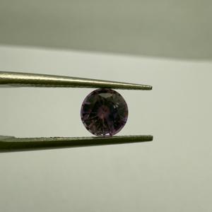 100% naturel 1.18 carat violet saphir traité thermiquement forme ronde pierre précieuse en vrac pierre de naissance meilleur fournisseur pour pierres précieuses bijoux - Product Image 6