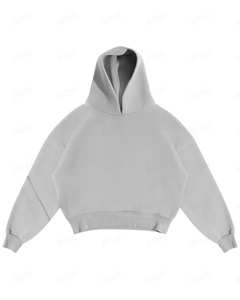 Ensemble survêtement pour homme en coton lourd vintage respirant à capuche avec logo personnalisé, sweat-shirt d'automne, pantalon de survêtement en molleton épais 400 g/m² - Product Image 3