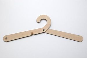 <b>STORAGE</b> HANDMADE BEST High Quality Boutique Style a Grade Lotus Wooden Hanger With Notches with Bar Suit Hanger - Product Image 5