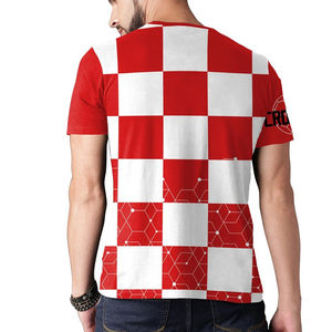 100% maillots de football en polyester sublimation imprimé logo des états-unis imprimé personnalisation maillot demi-manches - Product Image 6