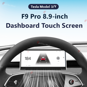 8.9 "Màn hình HEAD-up hiển thị cho Tesla mô hình y/3 màn hình cảm ứng xe HUD Bảng điều khiển tốc độ mét xe Màn hình mô hình 3 Đầu hiển thị - Product Image 2