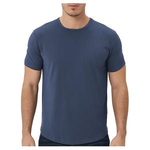 Vente en gros de t-shirts pour hommes à col rond, de couleur unie, à la mode, à bas prix, design personnalisé, t-shirts décontractés à manches courtes pour hommes - Product Image 1
