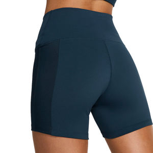 Custom Pattern Yoga Shorts Flatlock Stitching Lightweight Workout <b>Leggings</b> Fitness Wear Women Gym Shorts With <b>Pockets</b> - Product Image 3