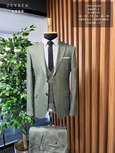 Costumes Offre Spéciale élégants bon marché en gros qui peuvent également être portés comme costume de marié, costumes pour hommes sur mesure selon votre commande, - Product Image 2