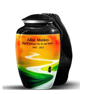 โกศมาตรฐานสำหรับผู้ใหญ่ผู้หญิงสีเทากำหนดขนาดได้เอง - Product Image 6