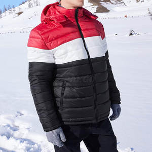 Veste matelassée à capuche pour homme, nouvelle arrivée, fabrication en usine, logo personnalisé sur le devant, vente en gros - Product Image 4