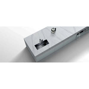 Grande dalle en quartz Calacatta Mila Unionstone, composition cristalline, design moderne, application murale imperméable - Product Image 2