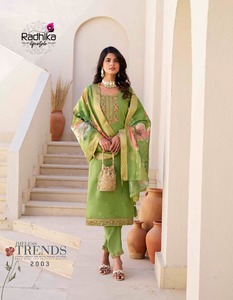 New Arrival <b>Women</b> Heavy Schimmer <b>Kurta</b> Pant Dupatta Set Latest Girls Kurti Design 2025 Pakistani Salwar Kameez 3 Piece Sets - Product Image 5