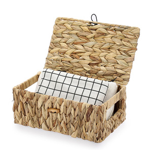 <b>Water</b> hyacinth storage boxes high quality organizer <b>containers</b> factory direct price <b>container</b> box - Product Image 1