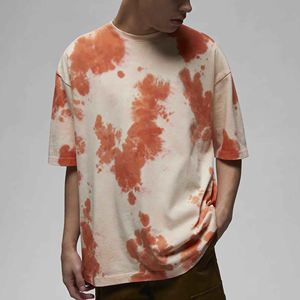 T-shirt personnalisé à épaules tombantes, en coton lourd, délavé à l'acide, streetwear, nouveau modèle 2024, t-shirt surdimensionné, t-shirt vintage - Product Image 4