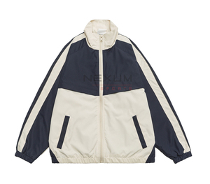 Chaqueta de chándal cortavientos impermeable personalizada con muestra de fabricación, chaqueta cortavientos de chándal Softshell con cremallera completa de alta calidad para hombre - Product Image 6