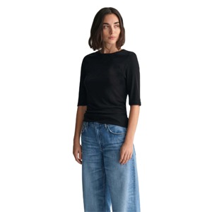 เสื้อยืดผู้หญิง คอโอ ทรงสตรีทแวร์ ดีไซน์เรียบง่าย น้ำหนักเบา ระบายอากาศได้ดี ใส่สบาย เหมาะกับหน้าร้อน ทันสมัย ขายส่ง 100% ผ้าคุณภาพ - Product Image 1