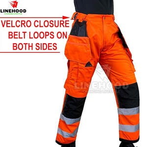 Pantalones de Trabajo de Seguridad para Hombre, Estilo 2025, Alta Calidad, Nuevo Diseño, Transpirables, Resistentes al Viento, Impermeables, Uniformes de Trabajo de Poliéster - Product Image 4