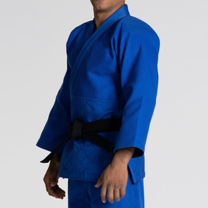 Uniforme de Judo Personalizable de Algodón Reforzado para Entrenamiento en Dojo, Tejido Doble de 340g, Judogi Transpirable con Costuras Resistentes - Product Image 2