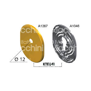 ชุดโล่ศิลปะ KTE041อลูมิเนียมสำหรับก้านลูกบิดบรรจุถุงแยกต่างหาก - Product Image 1