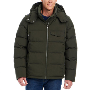 Chaqueta acolchada de invierno duradera con aislamiento suave, tejido transpirable y comodidad flexible para exteriores - Product Image 1