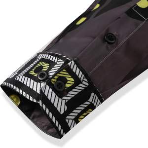 Spring <b>Men</b> Shirts Casual 3D Digital Printing <b>Long</b> <b>Sleeve</b> Male Dress Shirts Turn-down Collar <b>Men</b> Social Party <b>Tops</b> - Product Image 4