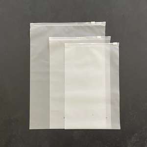 Bolsa con Cierre de Cremallera LDPE con Válvula, Reciclable, Personalizable, Transparente, Reutilizable para Envasado de Cosméticos, Ropa y Alimentos - Product Image 1