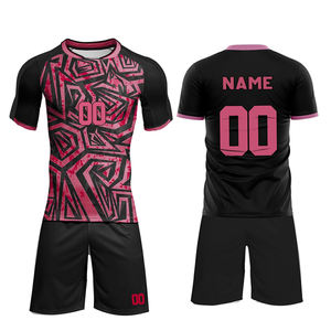 Camisetas de Fútbol Profesionales para Hombre, Pantalones Cortos, Conjunto de Entrenamiento de Fútbol Sublimado, Diseño de Logotipo Personalizado, Gran Venta, Transpirable, 100% Poliéster - Product Image 1