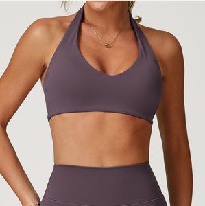 สปอร์ตบราผ้าไนลอนสแปนเด็กซ์ดีไซน์ใหม่สำหรับเด็กผู้หญิงเล่นกีฬาโยคะ - Product Image 5