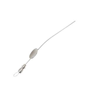 Tube d'aspiration chirurgical ORL en acier inoxydable avec coupe-doigts en acier inoxydable, diamètre d'aspiration diamètre d'irrigation 0,9 mm - Product Image 2