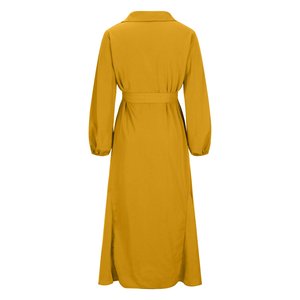 Abaya de Dubaï à manches chauve-souris pour femmes, couleur unie, design ample, style turc, taille unique, robe musulmane, vêtements, robes musulmanes - Product Image 3
