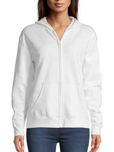 Sudadera con Capucha de Forro Polar Fino para Mujer, Manga Larga, Estampada, 100% Algodón Ecológico, Decoración Frontal, Talla Grande - Product Image 5