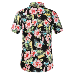 T-shirt de plage pour hommes de qualité supérieure à la mode entièrement imprimé avec impression personnalisée disponible respirant et écologique - Product Image 2