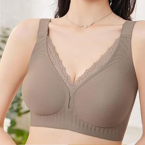Soutien-gorge sans couture sexy pour femmes, soutien-gorge push-up sans armatures, doux et confortable, à porter tous les jours pour les grandes poitrines - Product Image 3