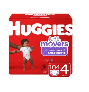 Pañales para Bebé Huggies Little Movers, Todos los Tamaños, Pañales Premium para el Cuidado del Bebé, Suaves, Transpirables y Seguros - Product Image 1