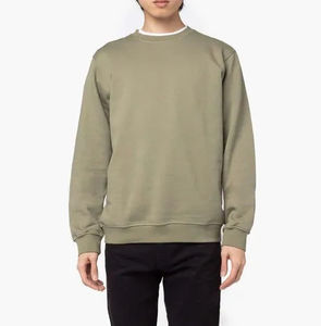 Sudadera Gris para Hombre, Sudadera Gruesa con Cuello Redondo para Hombre, Sudadera Estampada para Hombre, Camisas de Manga Larga, 100% Algodón, Hecho en Pakistán - Product Image 3