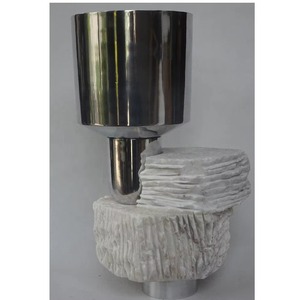 Elegant Modern Aluminium Marble Serving Bowl Decorative Tableware Stylish Steel and <b>Metal</b> <b>Plate</b> Accent for Dining Table Decor - Product Image 5