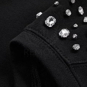 Rhinestone Sweatshirts <b>Crafted</b> For Glamorous Looks That Match Rhinestone Sweatshirts - Product Image 4