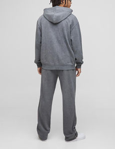 Chándales Deportivos de Invierno para Mujer, de Alta Calidad OEM, con Capucha, Gruesos, de Poliéster/Algodón, con Logotipo Personalizado, Color Sólido, Ropa Urbana - Product Image 5