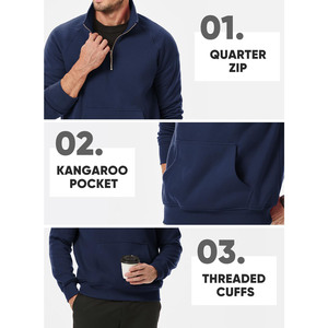 2025 haute qualité hommes sweats à capuche sweats unisexe Streetwear pull en gros personnalisé imprimé Logo sweats à capuche pour hommes - Product Image 3