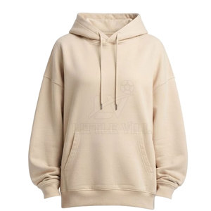 Hoodie Oversize Femme Hiver Style Frais 100% Coton Coupe Ample Pull à Manches Longues Décontracté Tendance Urbaine Extérieur - Product Image 4