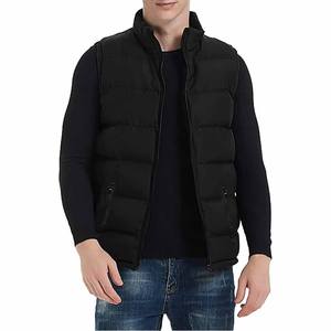 Vente en gros de mode de qualité supérieure Veste à bulles chaude coupe-vent pour hommes en hiver Manteau rembourré Vestes en peluche fabriquées par des vêtements de sport - Product Image 1