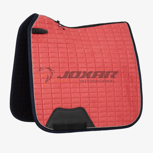 Tapis de selle de cheval anglais sur mesure en gros coton matelassé durable extérieur doux doublure confortable tapis de selle léger - Product Image 1