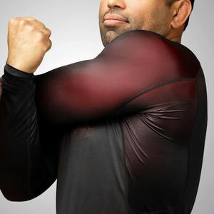 OEM Custom Logo Rashguard Long Sleeve Gym Compression Top Breathable Quick Dry BJJ Training <b>Shirt</b> Pakistan Manufacturer - Product Image 6