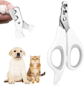 Coupe-ongles pour chat écologique avec trou de coupe circulaire et tondeuse à double trou rond Coupe-ongles pour animaux de compagnie sûr pour éviter les coupures excessives - Product Image 1