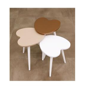 Mesa de centro moderna de madera maciza de lujo, diseño único de forma natural, tapa personalizable para comedor, sala de estar, superventas para hoteles - Product Image 2