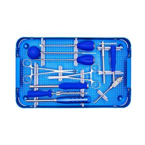 Instruments orthopédiques de la colonne vertébrale usine CE & ISO ensemble de chirurgie manuelle de la colonne vertébrale pour le kit chirurgical de fixation cervicale postérieure - Product Image 4